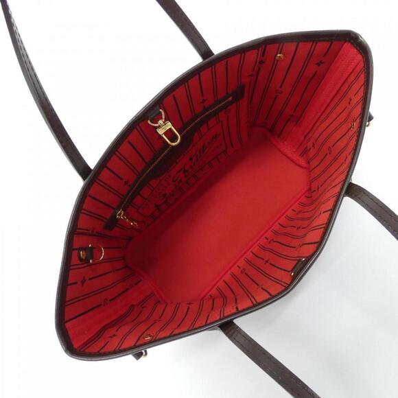 LOUIS VUITTON Brown Damier Neverfull PM Bag - Picture 6 of 7